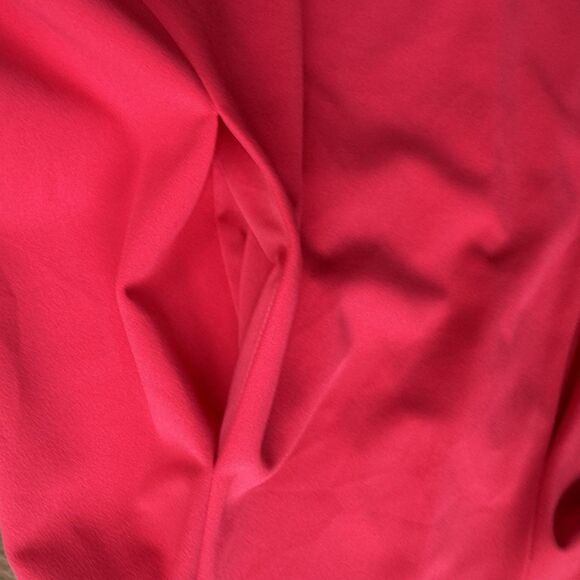 DKNY Dress Size 4 Pink Fit & Flare Flutter Short Sleeve With Pockets Balletcore - Picture 8 of 10